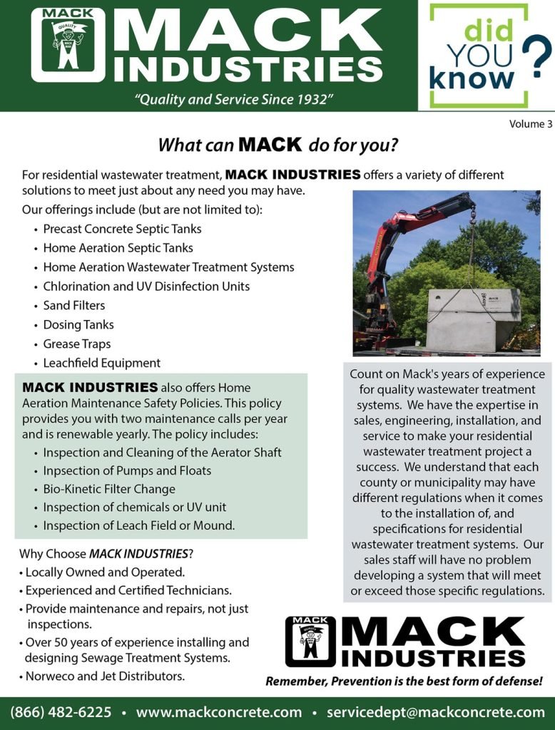 did you know #3 what can mack do for you