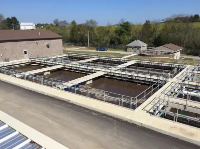 waste water treatment plant